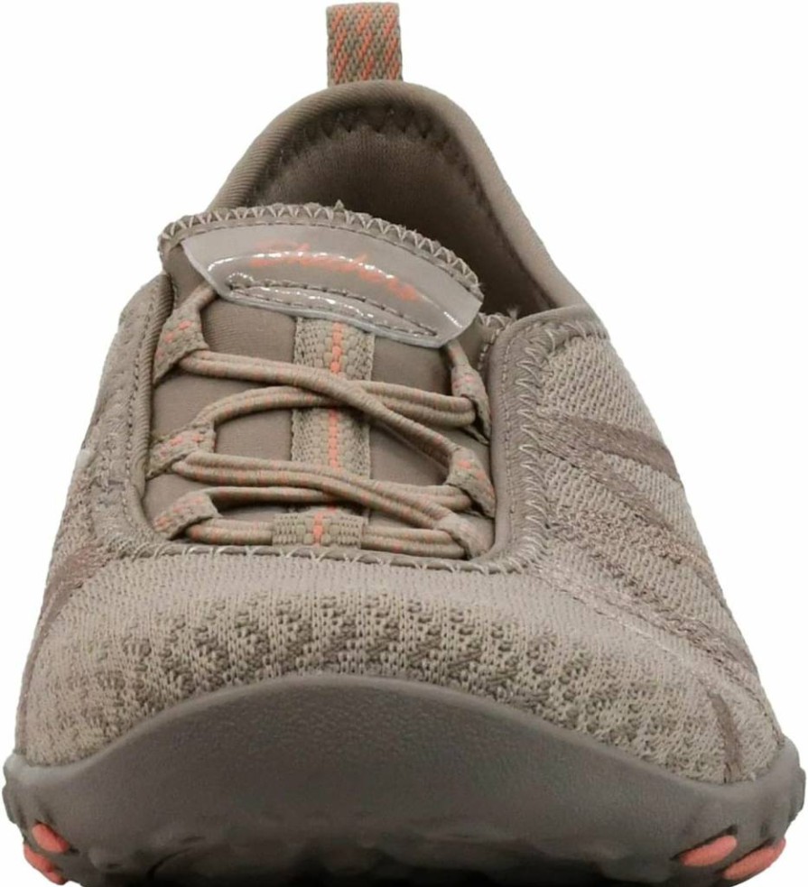 Skechers Women's Breathe Easy Mary Jane Flat Shoes - Comfortable Slip-On Casual Loafers