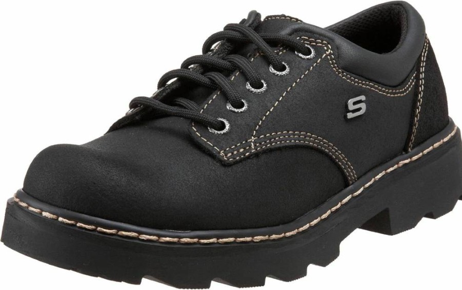 Skechers Women's Parties Mate Oxford Shoes - Comfortable Casual Slip-On Sneakers