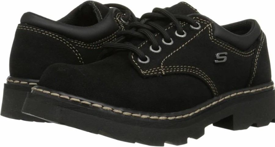 Skechers Women's Parties Mate Oxford Shoes - Comfortable Casual Slip-On Sneakers