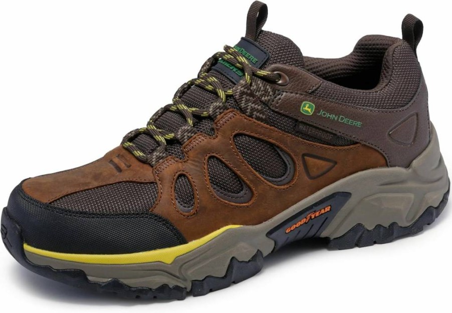 Skechers Men's John Deere Terraform Dunlow Outdoor Hiking Shoes for Work & Trail
