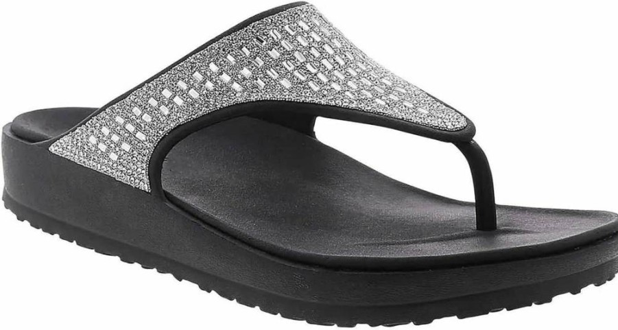 Skechers Women's Foamies Cali Breeze 2.0 Flashy Sandals - Lightweight Comfortable Slip-On Beach Shoes