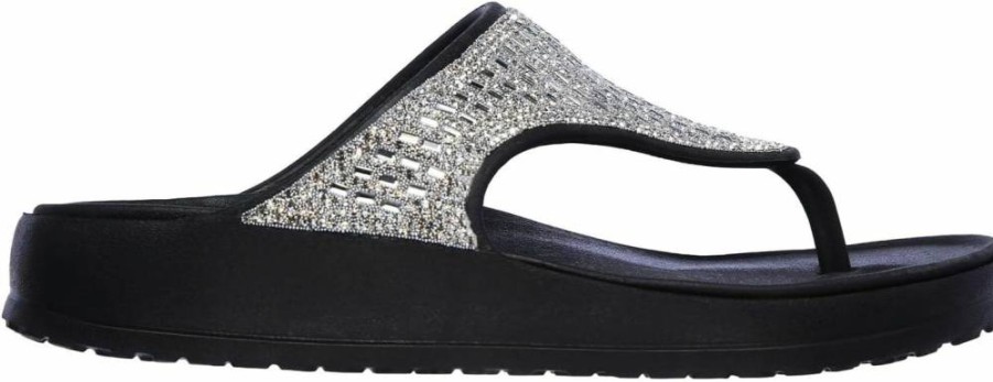 Skechers Women's Foamies Cali Breeze 2.0 Flashy Sandals - Lightweight Comfortable Slip-On Beach Shoes