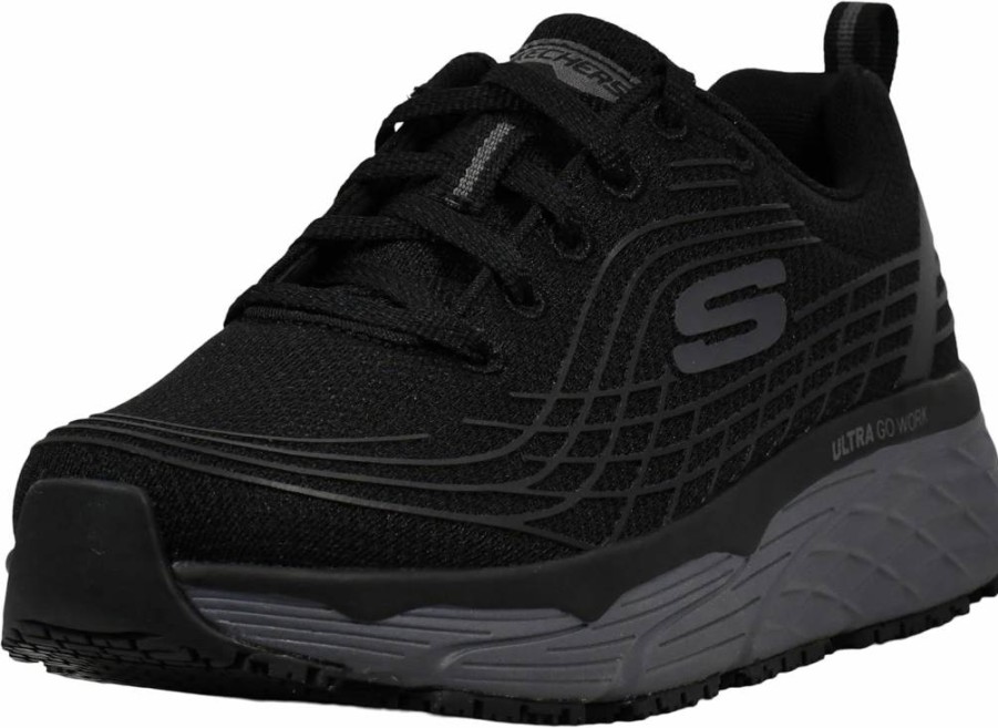 Skechers Women's Max Cushioning Elite SR Work Shoes - Comfortable Slip-Resistant Sneakers for Women