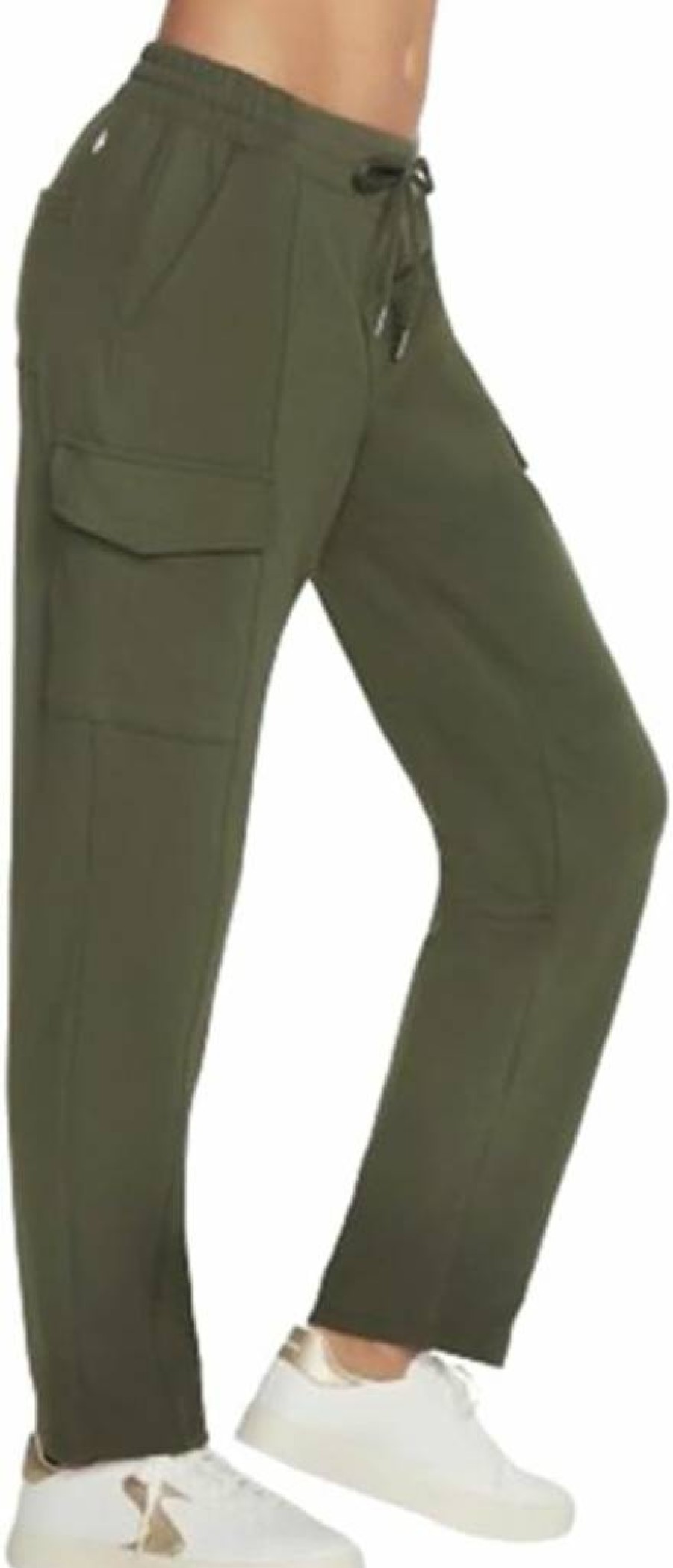 Skechers Women's Go Walk Slip-On Cargo Pants - Comfortable Walking Shoes with Easy On Design