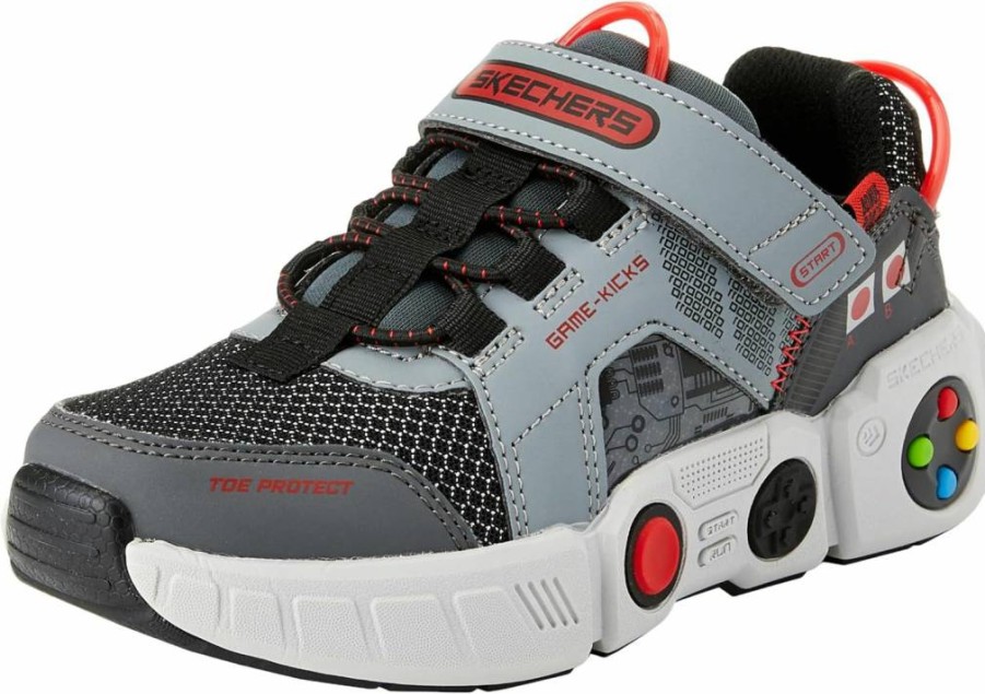 Skechers Kids' Gametronix Lightweight Sneakers for Boys & Girls - Comfortable Athletic Shoes