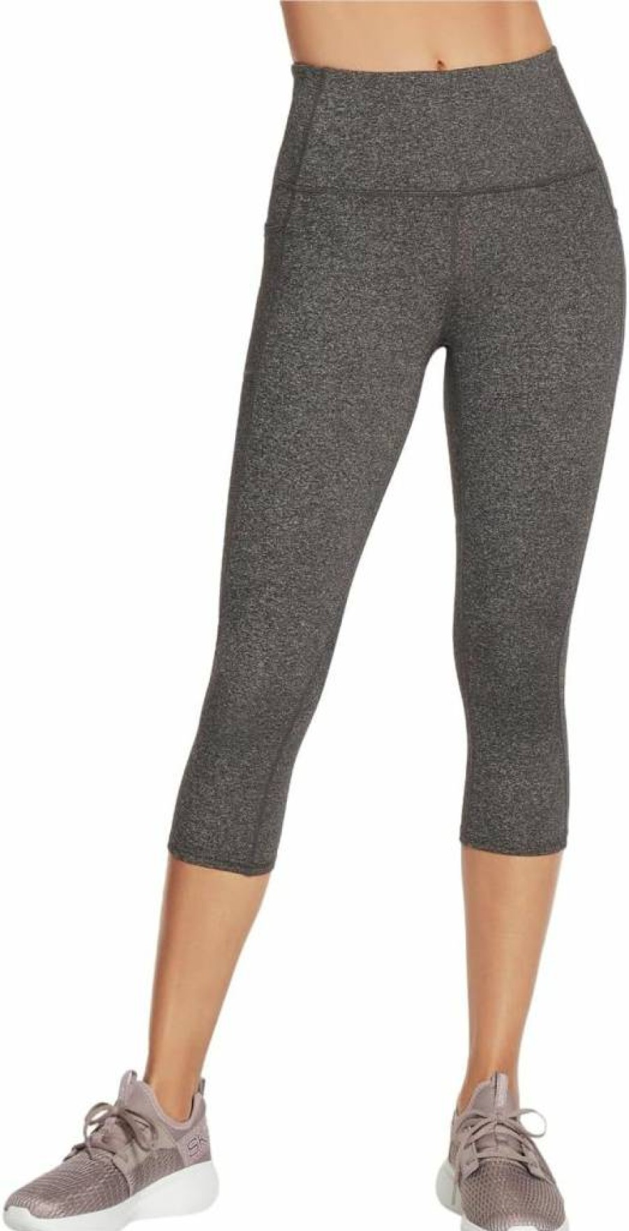 Skechers Women's Go Walk High Waist Mid-Calf Yoga Leggings for Comfort & Walking