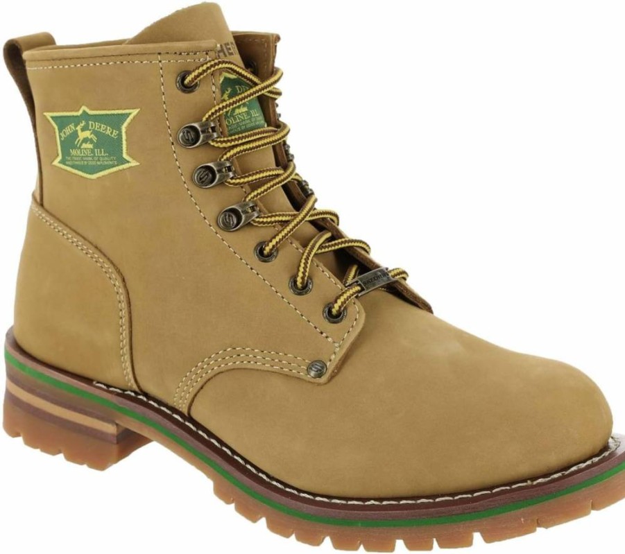 Skechers Men's John Deere Cascades Waterproof Hiking Boots - Durable Outdoor Work Boots for Men