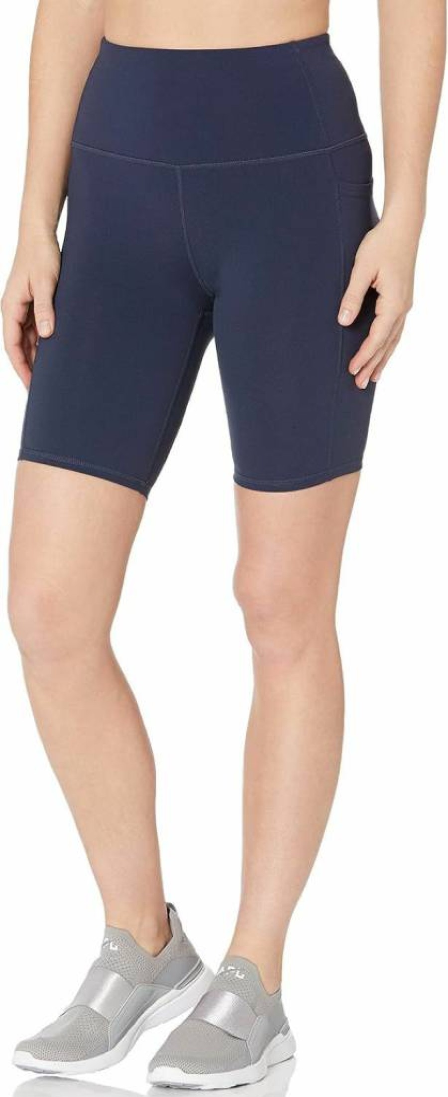 Skechers Women's Go Walk High Waisted 8-Inch Bike Shorts for Comfort & Active Wear