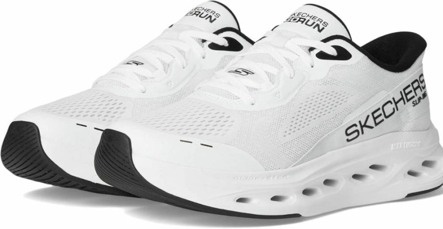Skechers Men's Hands-Free Slip-On Sneakers with Max Cushioning - Comfortable Glide Step Walking Shoes