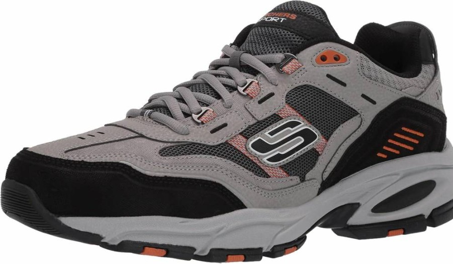 Skechers Men's Vigor 2.0 NanoBet Slip-Resistant Work Shoes - Comfortable Oxford Style for Men