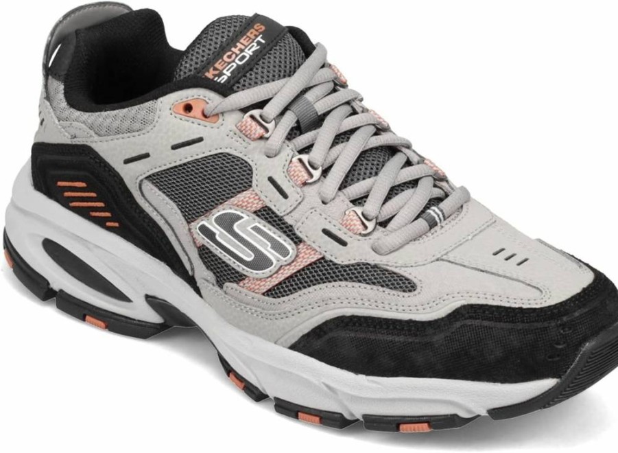 Skechers Men's Vigor 2.0 NanoBet Slip-Resistant Work Shoes - Comfortable Oxford Style for Men