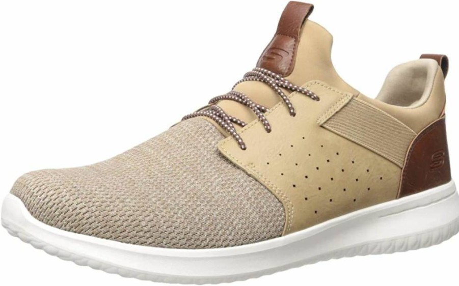 Skechers Men's Delson-Camden Classic Fit Casual Sneakers for Comfort & Style
