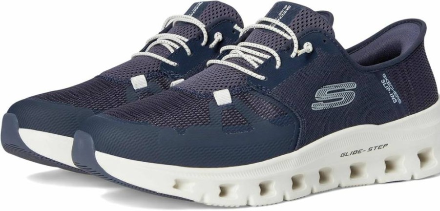 Skechers Men's Hands-Free Slip-On Sneakers - Glide-Step Pro Comfort Walking Shoes