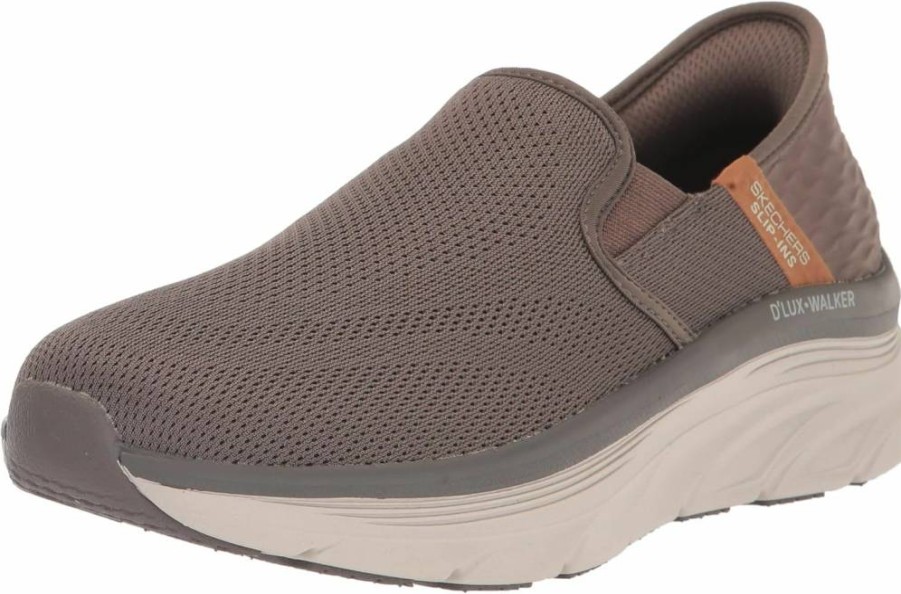 Skechers Men's D'Lux Walker Orford Slip-On Comfort Walking Shoes