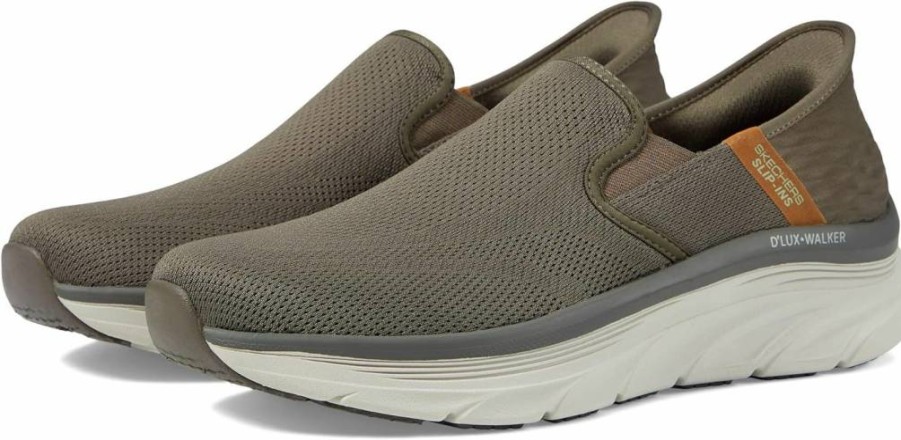 Skechers Men's D'Lux Walker Orford Slip-On Comfort Walking Shoes