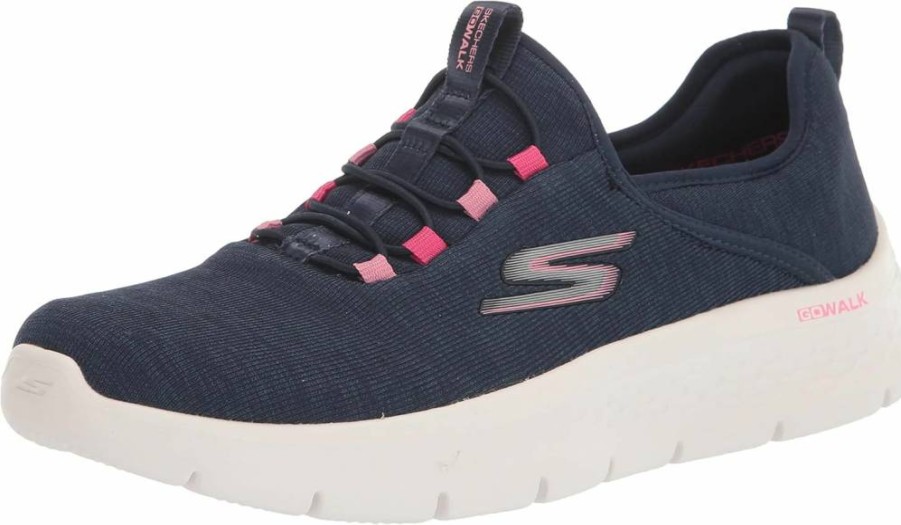 Skechers Women's Go Walk Flex Lucy - Lightweight Walking Shoes for Women with Flexible Sole - Comfortable Slip-On Sneakers