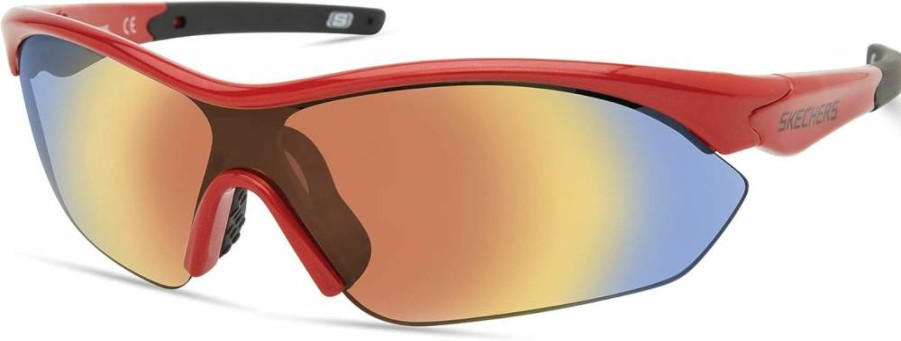 Skechers Boys' Sea9080 Shield Polarized Sunglasses for UV Protection and Comfort