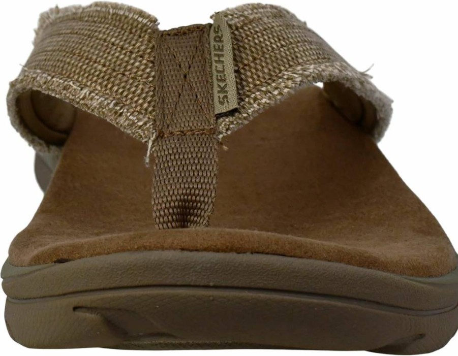 Skechers Men's Supreme Bosnia Comfort Sandals - Relaxed Fit Outdoor Slip-Ons for Men