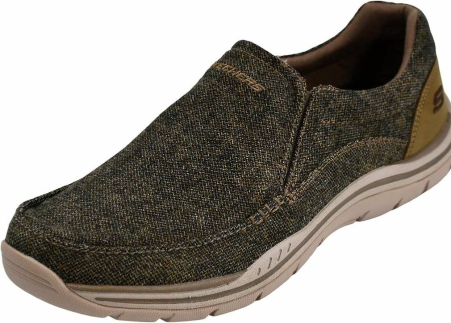 Skechers Men's Avillo Slip-On Loafers - Comfortable Relaxed-Fit Casual Shoes