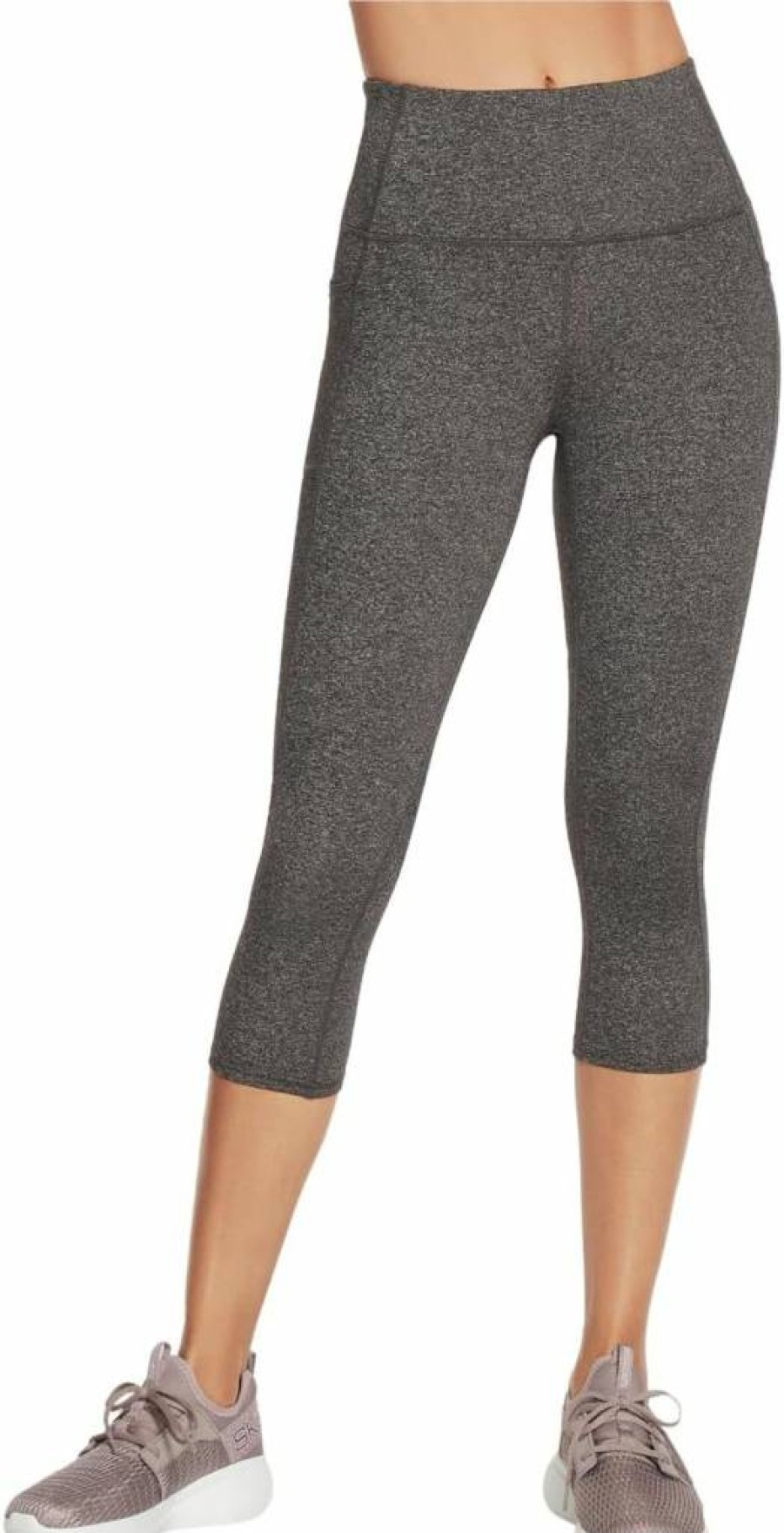 Skechers Women's Go Walk High Waist Mid-Calf Leggings for Comfort & Walking
