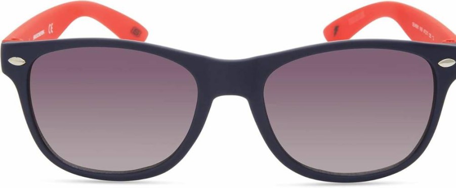 Skechers Boys' Square Frame Sunglasses - Sea9081 Model for Kids UV Protection