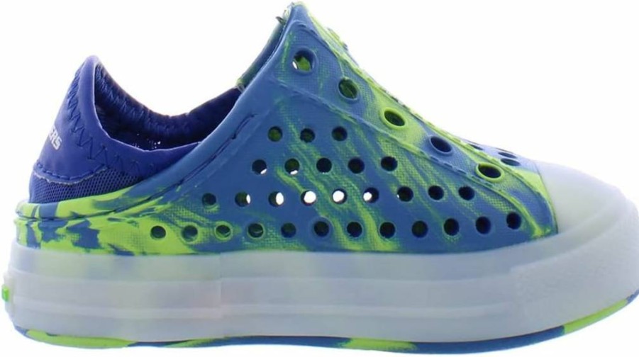 Skechers Girls' Hello Daisy Foamies Guzman Steps Lightweight Sneakers for Comfort and Style