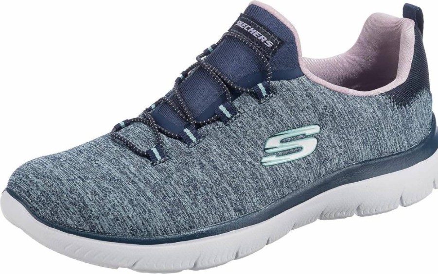 Skechers Women's Slip-On Sneakers - Comfortable Walking Shoes for Travel & Casual Wear