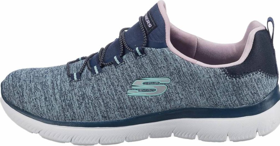 Skechers Women's Slip-On Sneakers - Comfortable Walking Shoes for Travel & Casual Wear